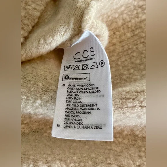 COS Short Sleeve Sweater Women’s Size XS - Picture 7 of 7